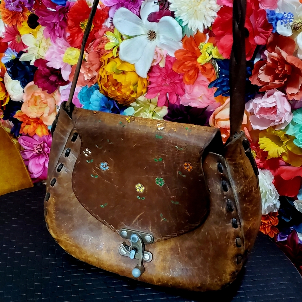Free People Vintage Leather Purse - Picture 4 of 5